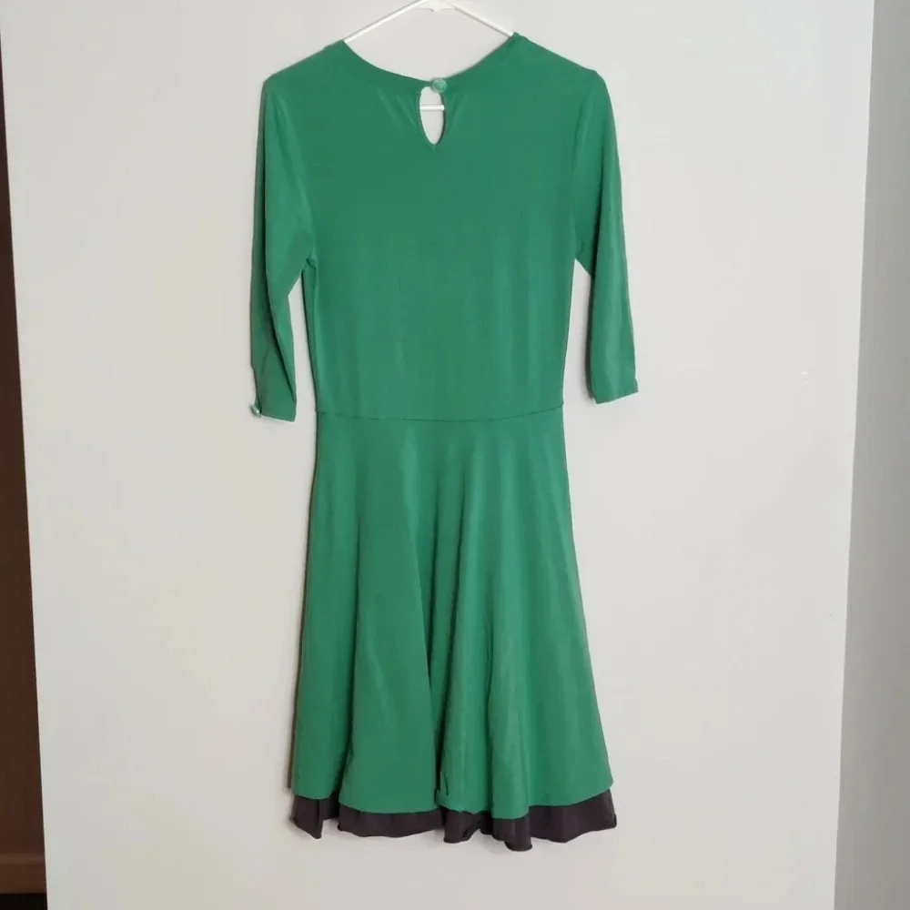Matilda Jane x Joanna Gaines Green Tiered Dress